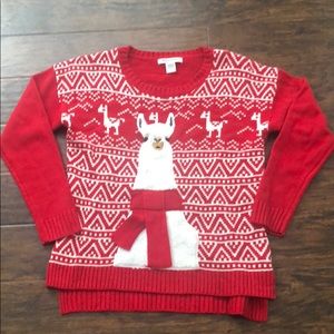 Ugly Llama Sweater for the Holidays!